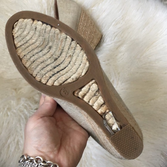 J Crew canvas espadrille wedges - Picture 7 of 8